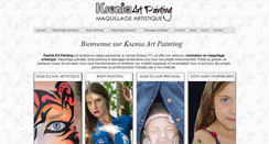 Desktop Screenshot of kseniaartpainting.com